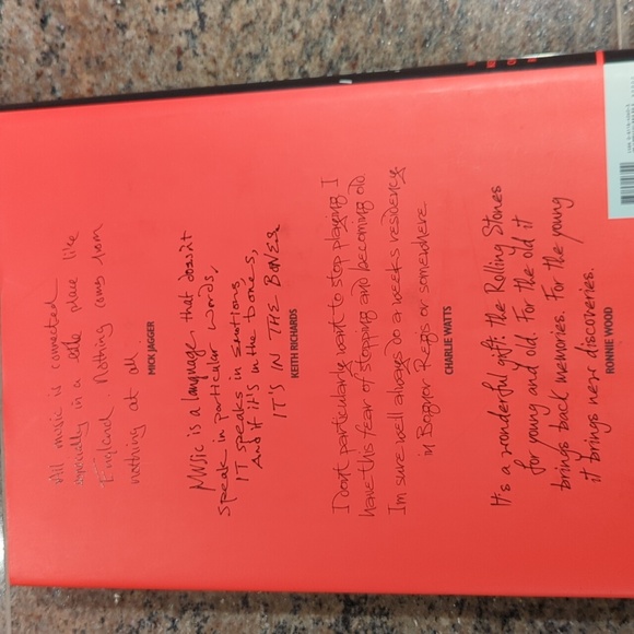 Coffee Table Book, According to the Rolling Stones, by The Rolling Stones EUC - Picture 12 of 13